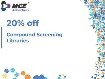 Offer: Enjoy 20% off Medchem Express screening libraries for a limited time