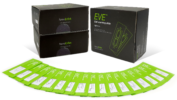 EVE cell counting slides