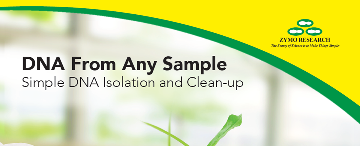 Download the Zymo Research DNA isolation brochure