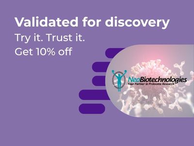 Try it. Trust it. 10% off NeoBiotechnologies antibodies until end of 2026