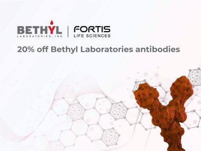 Get 20% off all Bethyl Laboratories antibodies