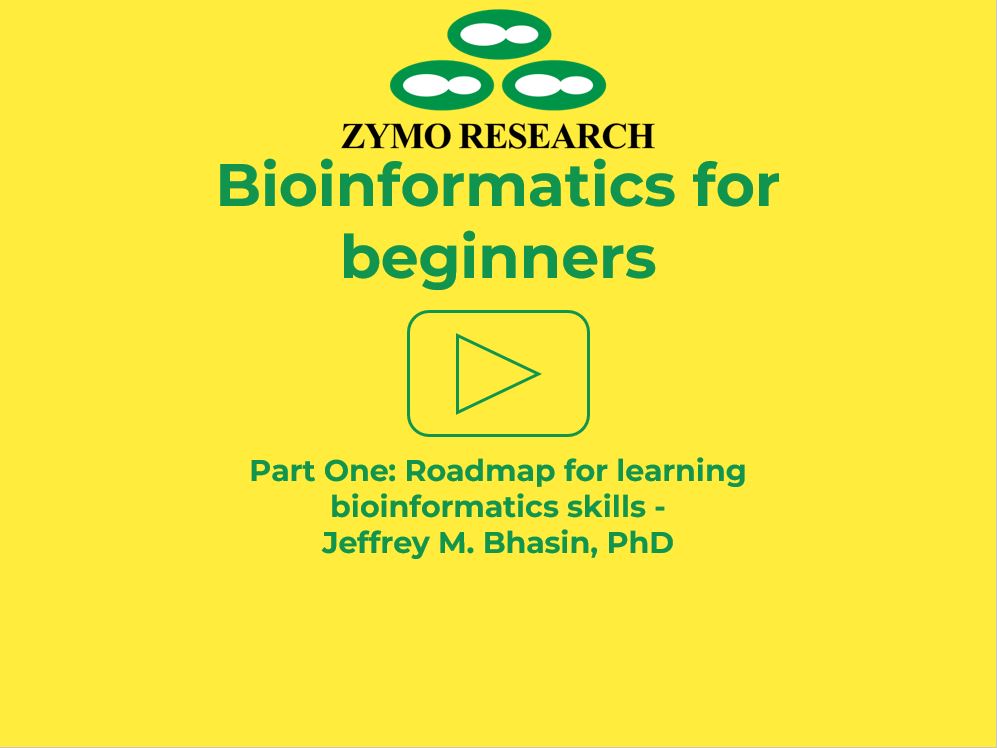 Explore the world of bioinformatics with Zymo Research